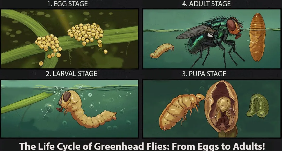Horse Fly Larva Life Cycle Complete Guide to Growth, Behavior, and Ecological Role