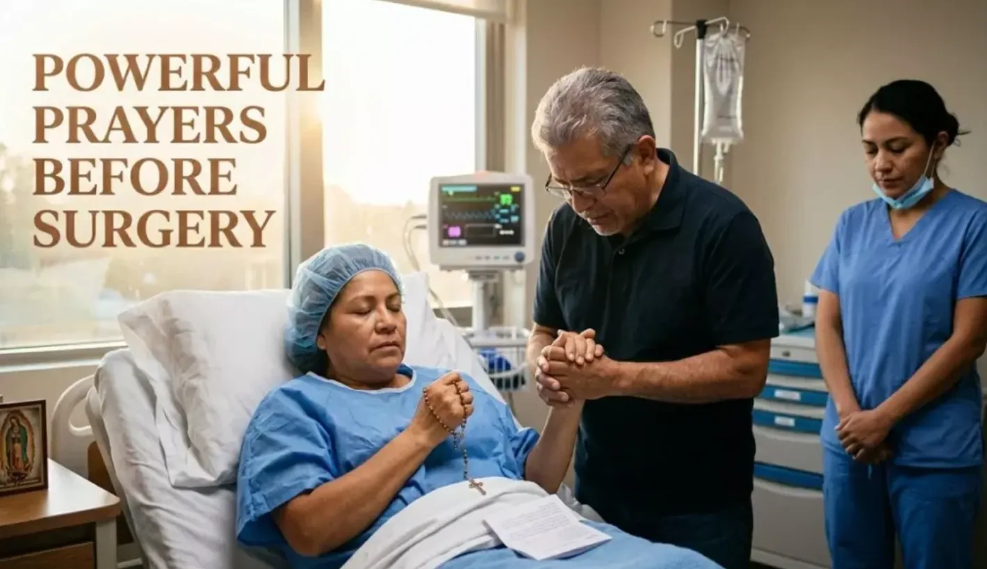 before surgery wishes and prayers