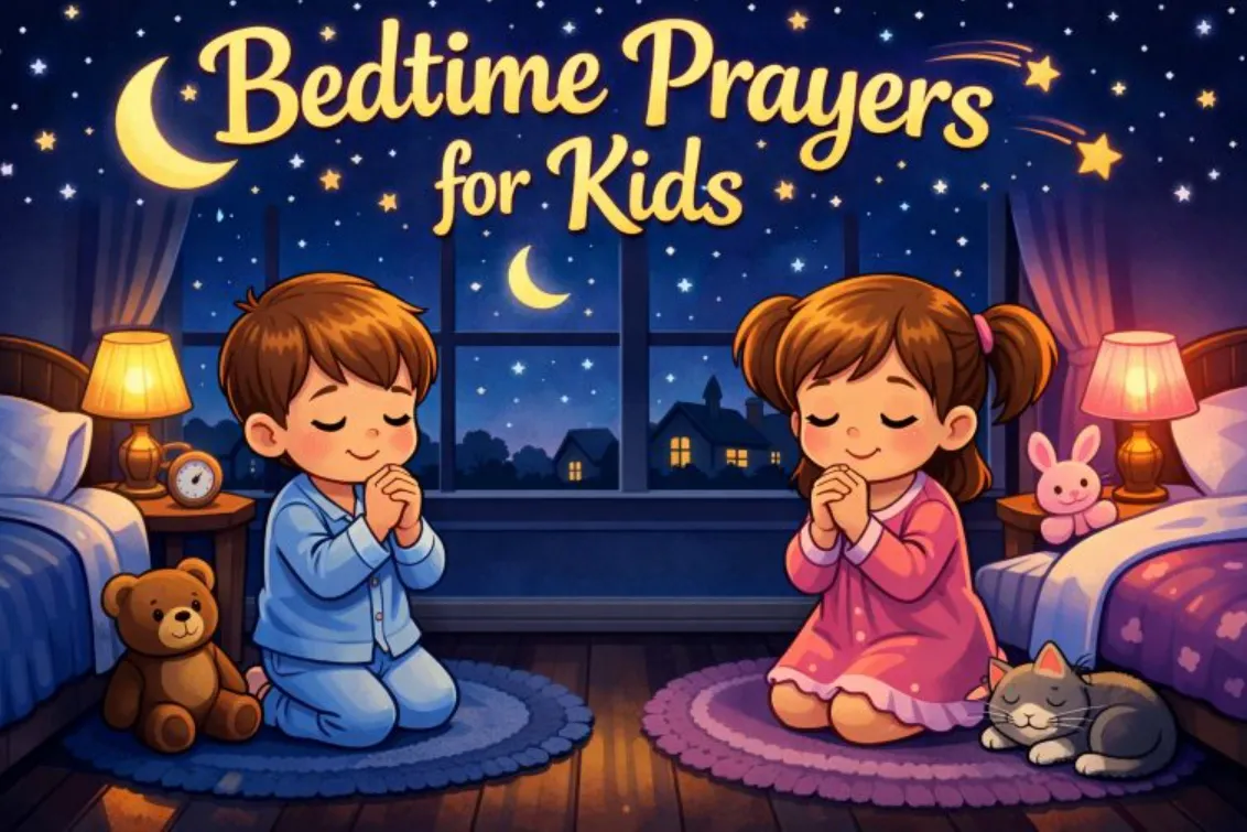 christian bedtime prayers for children
