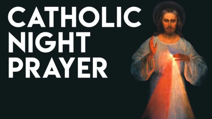 catholic evening prayers