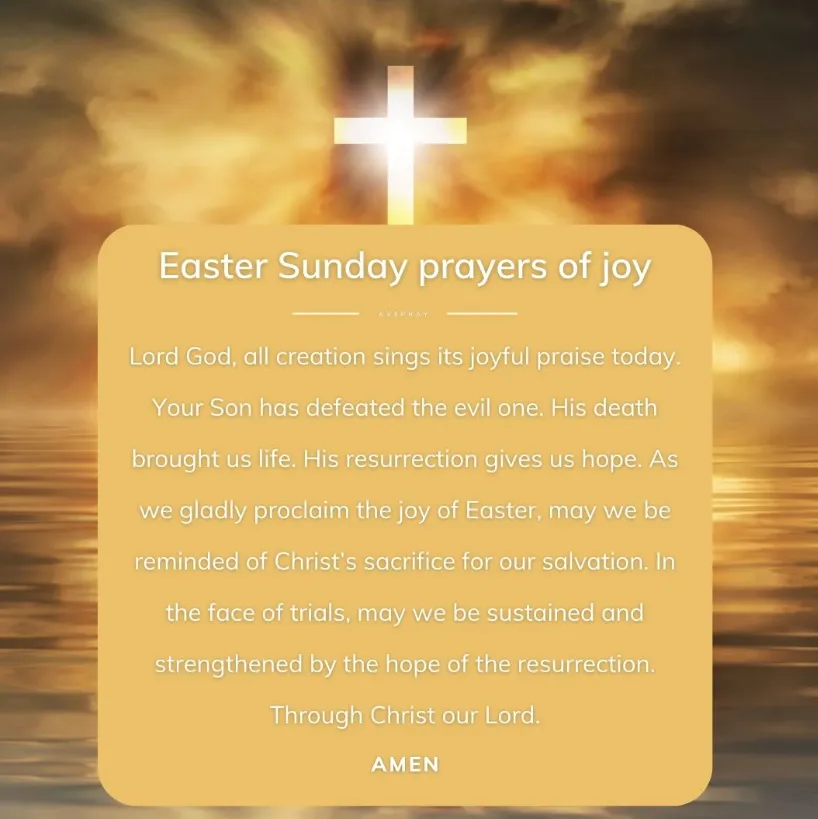 easter prayers