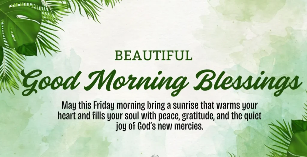 good morning blessings