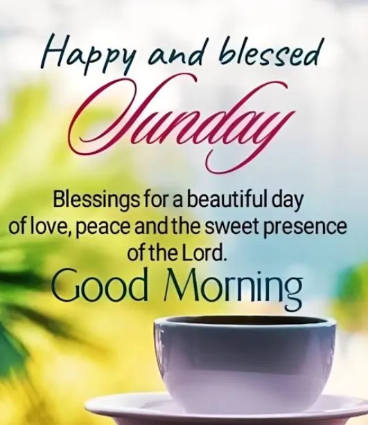 happy sunday blessings