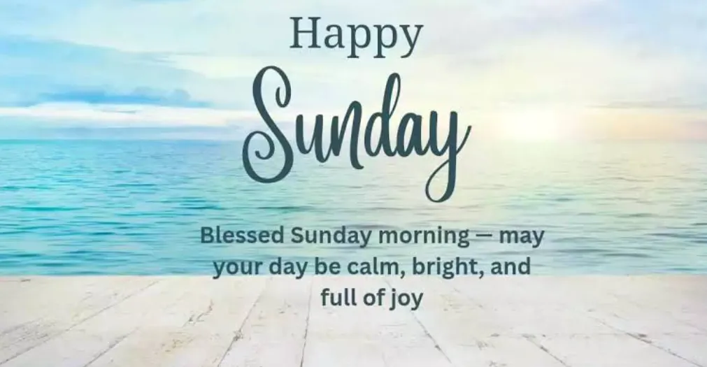 happy sunday blessings