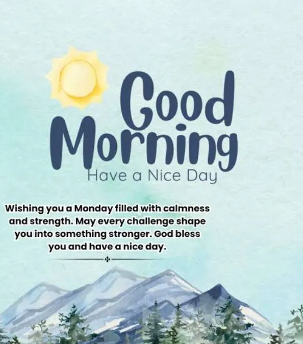 monday morning blessings