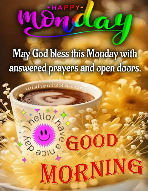 monday morning blessings