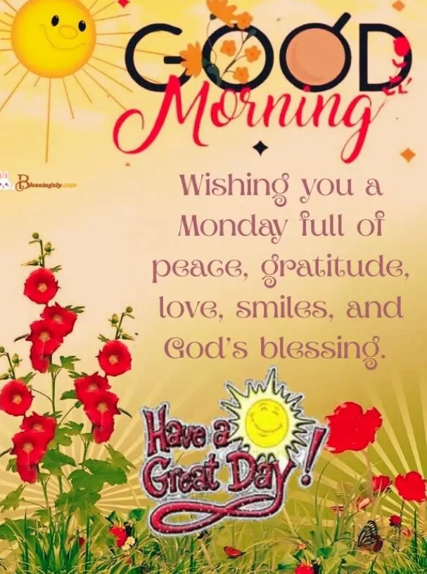monday morning blessings