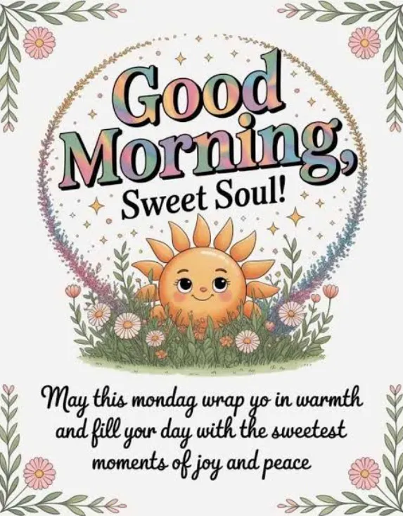 monday morning blessings