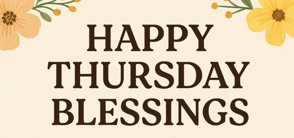 thursday blessings