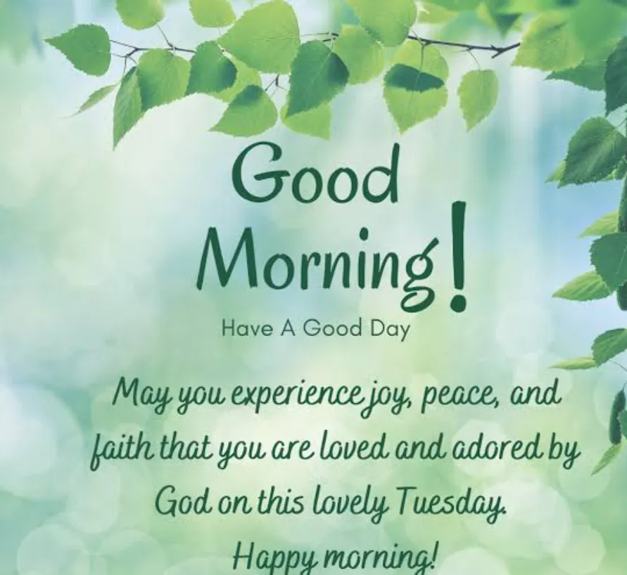 tuesday morning blessings