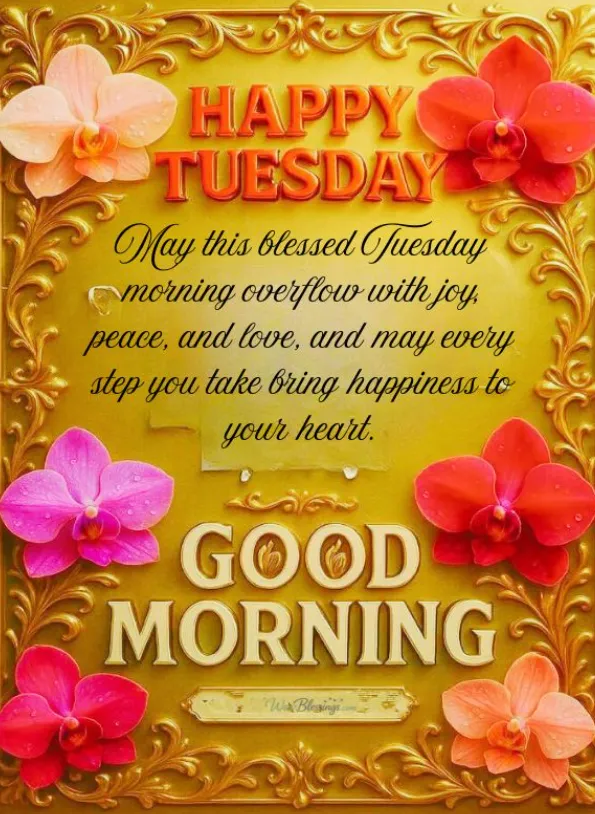tuesday morning blessings